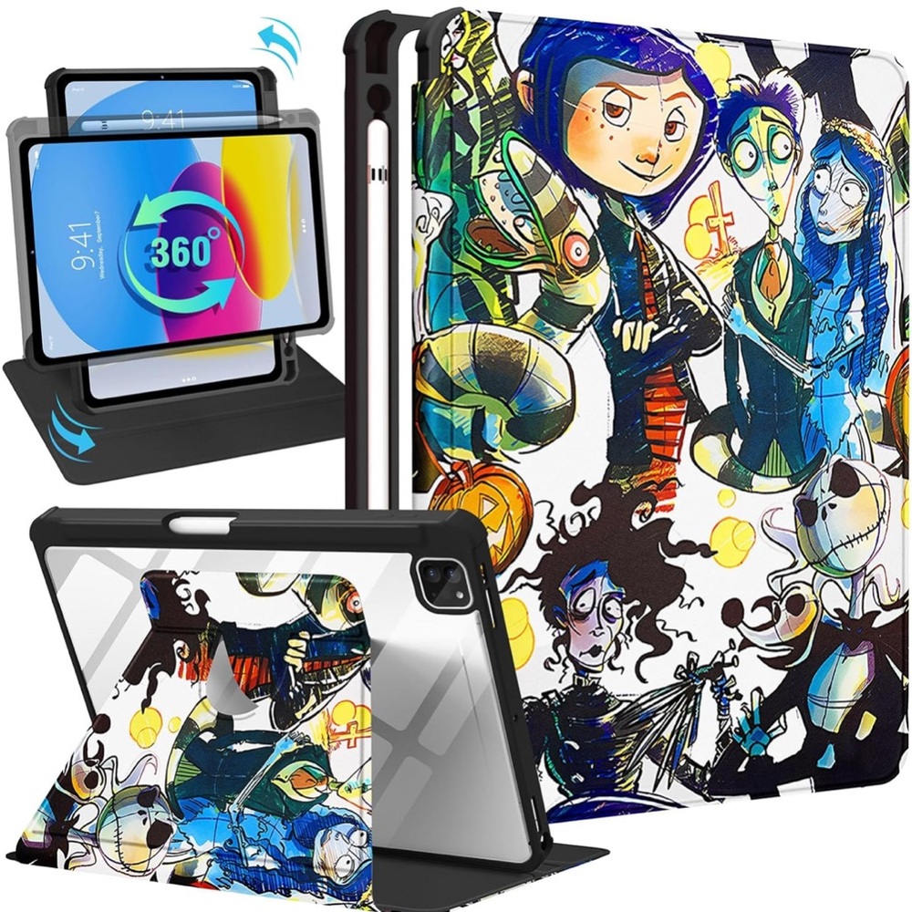 NWOT Tim Burton iPad Case